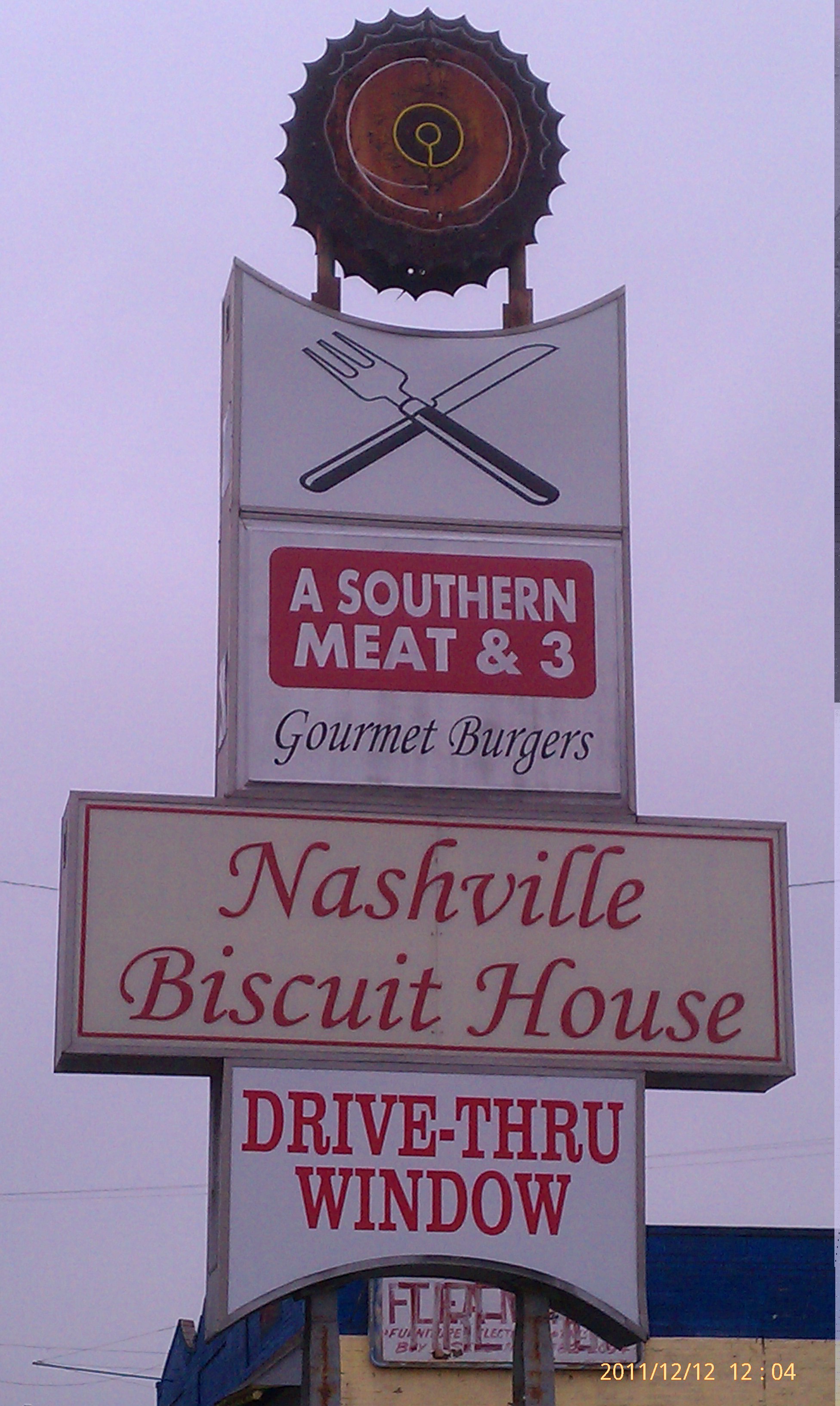 The Nashville Biscuit House Menu